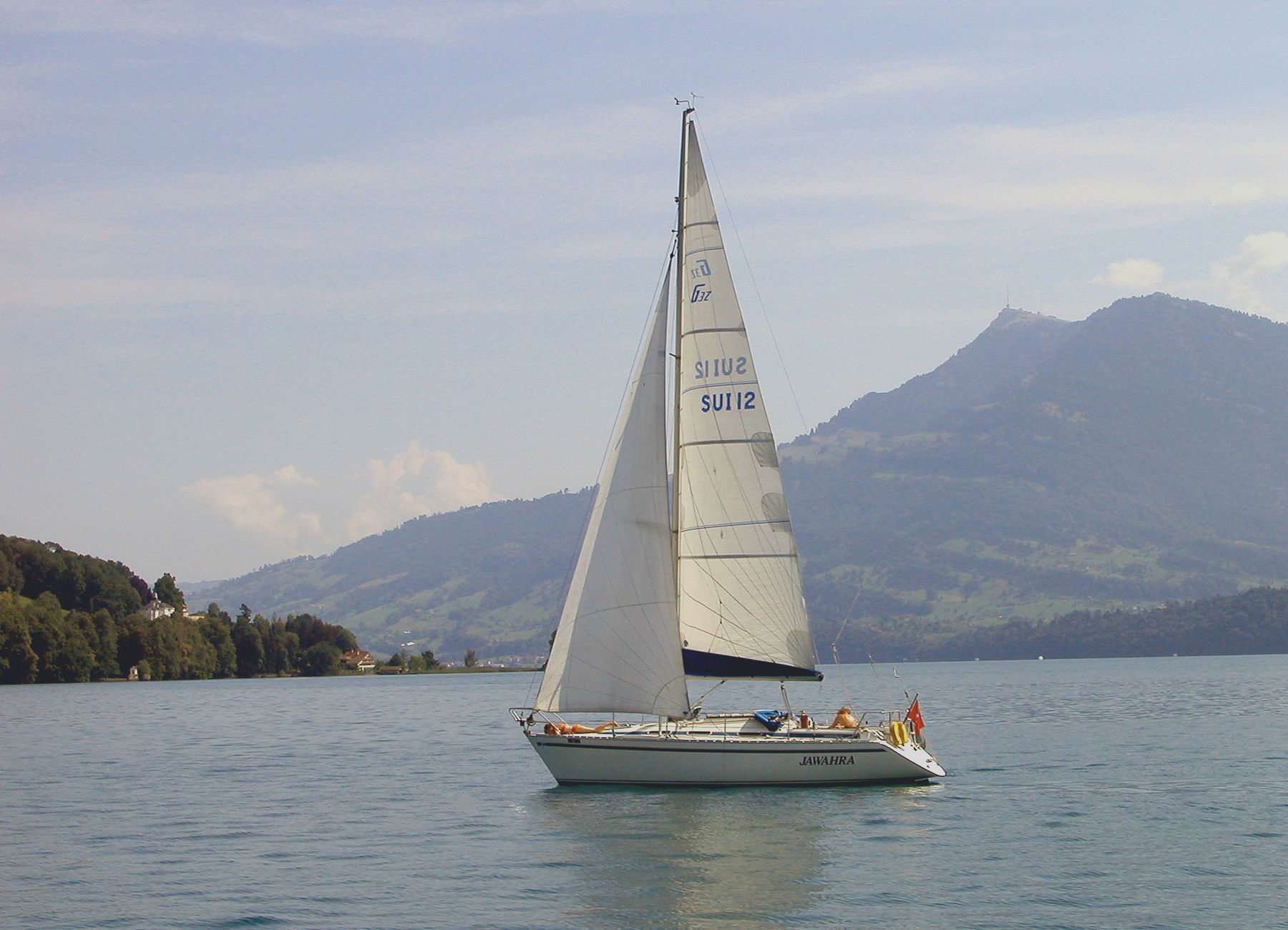Sailboat Color After